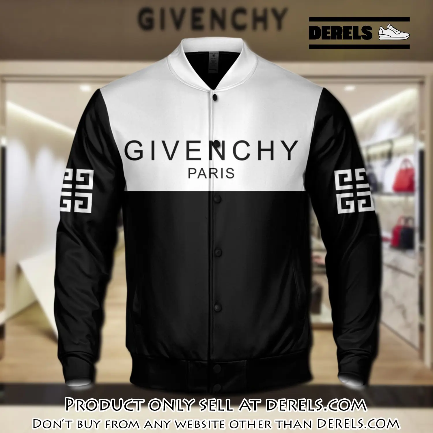 Luxury givenchy varsity premium baseball jacket bjv1048 dr2755185